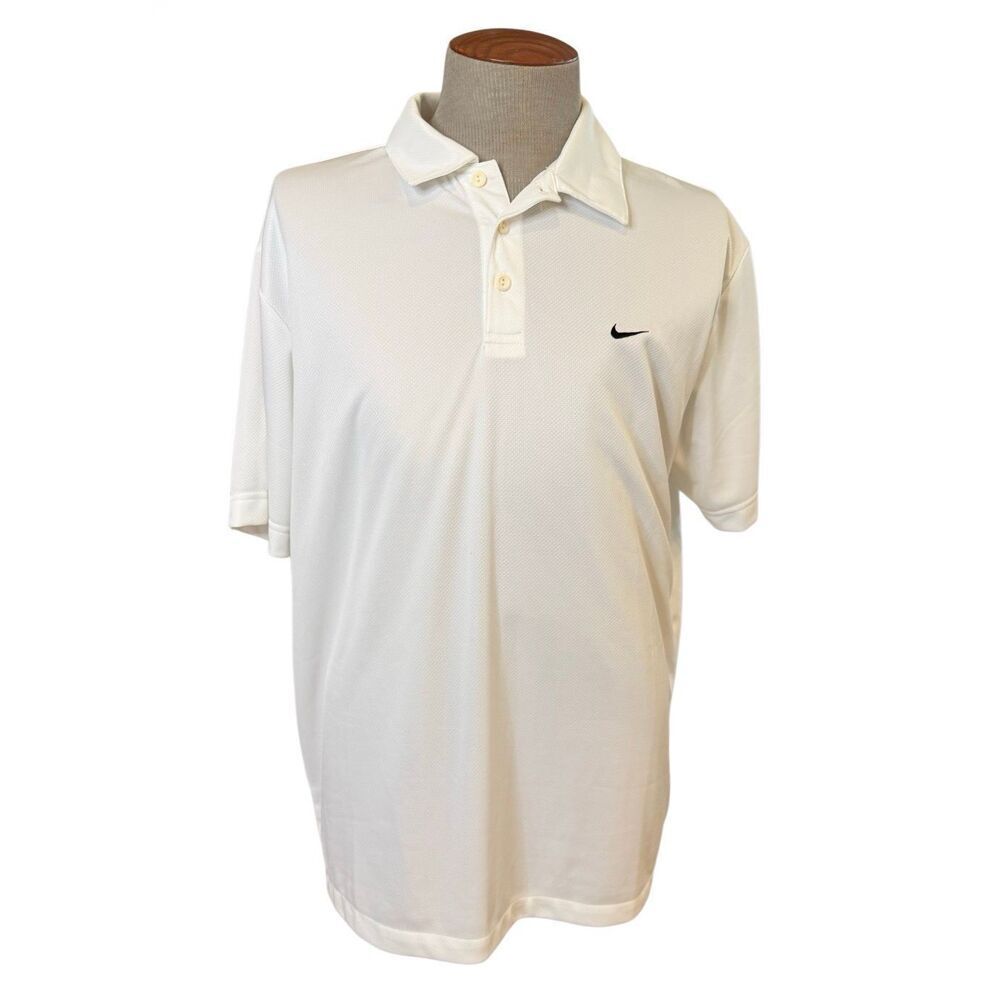 Nike Men’s Performance Polo White XL Golf Tennis